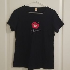 Hawaii Studded XL Black T-Shirt